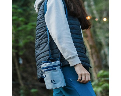 Сумка для термоса для еды "Арктика" 750 мл, серая