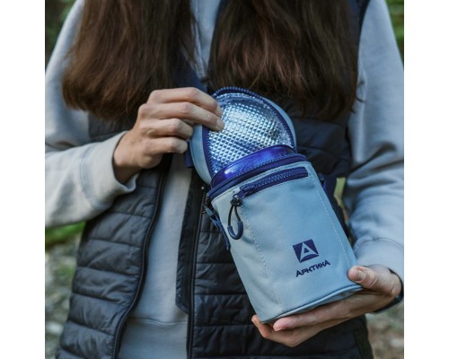 Сумка для термоса для еды "Арктика" 750 мл, серая