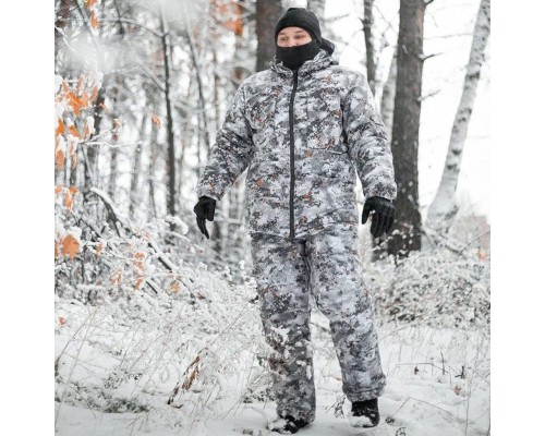 Костюм Егерь (Алова/Борей-Белый) Зима (-45) (52-54/170-176)