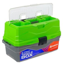 Ящик рыболова Tackle Box Nisus трехполочный зеленый (N-TB-3-G)