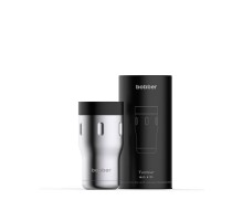 Термос питьевой, вакуумный, бытовой, тм "bobber". Объем 0,35 литра. Артикул Tumbler-350 Matte