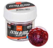 Насадки искусст. съедоб. LJ Pro Series EXTRA BLOOD WORM XL мотыль 160шт.