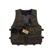 Жилет рыболовный "СЛЕДОПЫТ" Fishing Mesh Vest Backpack, р. XL