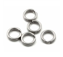 Заводное кольцо Namazu RING-A, цв. Cr, р. 4 ( d=8 mm), test-23 кг (уп.10 шт)