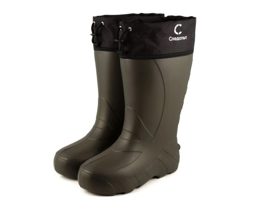 Сапоги мужские "СЛЕДОПЫТ" NEW, ЭВА, -50 °С, р. 40-41, олива
