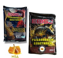 Эбису прикормка Пластилин 800гр Мед