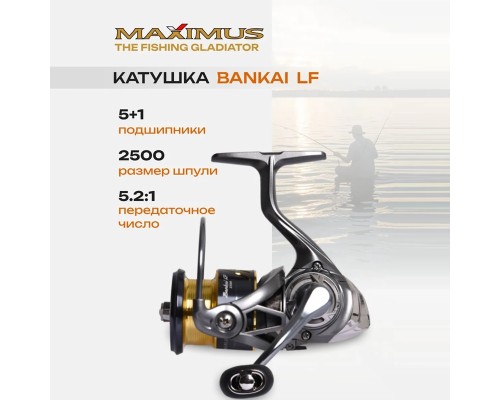 Катушка безынерционная Maximus Bankai LF 2500 (5+1 подш.)