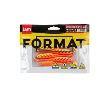 Силиконовая приманка FORMAT PIONEER  88mm (6шт.) цвет F10