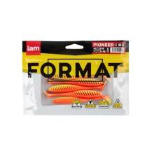 Силиконовая приманка FORMAT PIONEER  88mm (6шт.) цвет F10