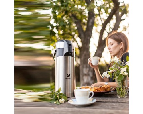 Термос вакуумный, бытовой, с пневмонасосом, 3500мл. (арт.501-3500)