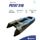 Лодка BIG BOAT РЕГАТ 310 НДНД Зелено-Черная