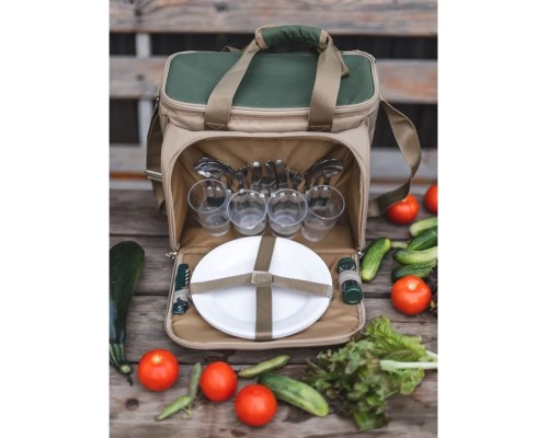 Набор для пикника, тм "Арктика", арт. 4100-4, зелёный