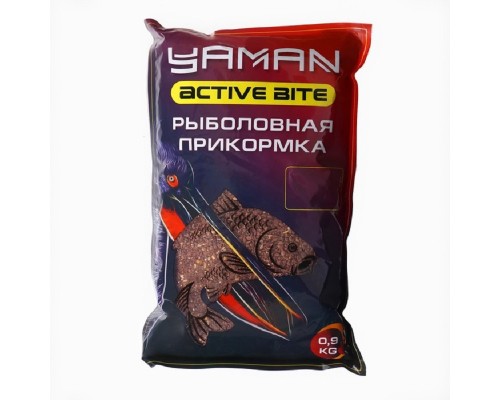 Прикормка Yaman Active Bite Лещ-Плотва Big Fish цвет микс 900гр Астана