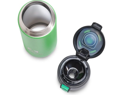 Термос питьевой вакуумный, бытовой, тм "Арктика", 500 мл, арт. 705-500 текстурный зеленый