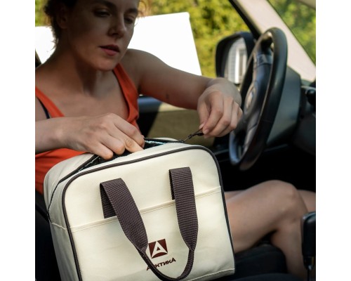 Термосумка для ланча, тм "Арктика", 7,5 л, арт.3300-7, бежевая