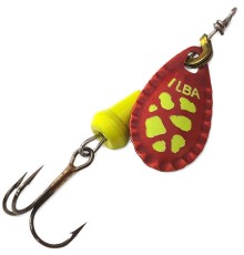 Блесна вертушка ILBA SPARK color №3 / 7,5гр (red-yellow)