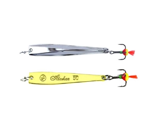 Блесна зим. ECOPRO Alaskan 70мм 11,0гр S/G