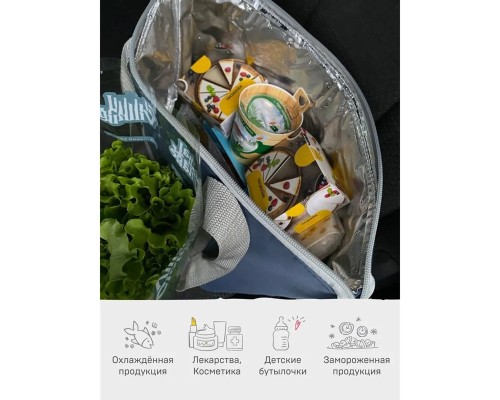 Сумка-холодильник, классическая, тм "Арктика", 10 л, арт.3100-10, синяя