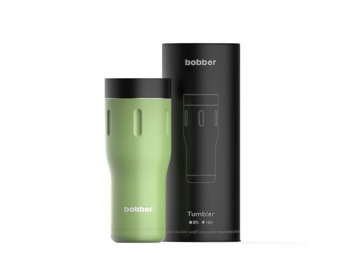 Термос питьевой, вакуумный, бытовой, тм "bobber". Объем 0,47 литра. Артикул Tumbler-470 Mint Cooler Астана