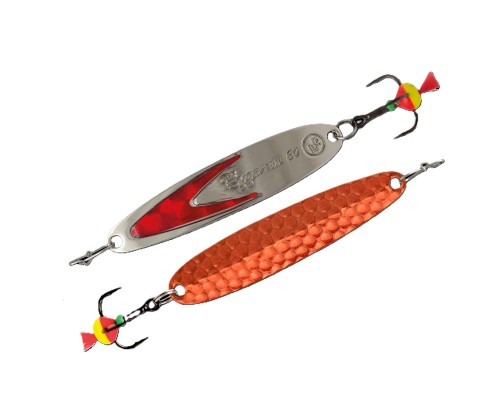 Блесна вертикальная ECOPRO Судачья красн.флекс, 70мм, 15г, OB/SRF