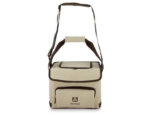 Сумка-холодильник, классическая, тм "Арктика", 10 л, арт.3001-10, бежевая