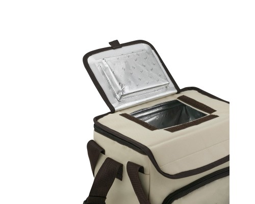 Сумка-холодильник, классическая, тм "Арктика", 10 л, арт.3001-10, бежевая