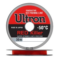 Леска Ultron Red Killerr 0,16мм 3,3кг 30м красная