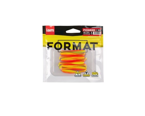 Силиконовая приманка FORMAT PIONEER  50mm (8шт.) цвет F16