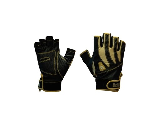 Перчатки спиннингиста Alaskan беспалые BL/Beg XL (AGWK-03XL)