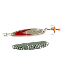 Блесна вертикальная ECOPRO Судачья красн. флекс, 50мм, 6г, SB/SRF