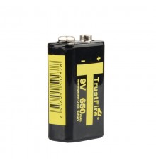 Аккумулятор TrustFire Lithium-ion 9V 650mAh Rechargeable Lithium-ion battery 9V 650mAh