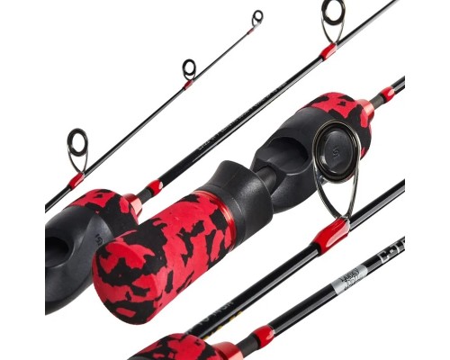 Удочка зимняя Lucky John C-TECH VIB TRIO три хлыста 58см