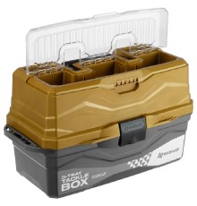 Ящик для снастей Tackle Box трехполочный золотой (N-TB-3-GO) NISUS