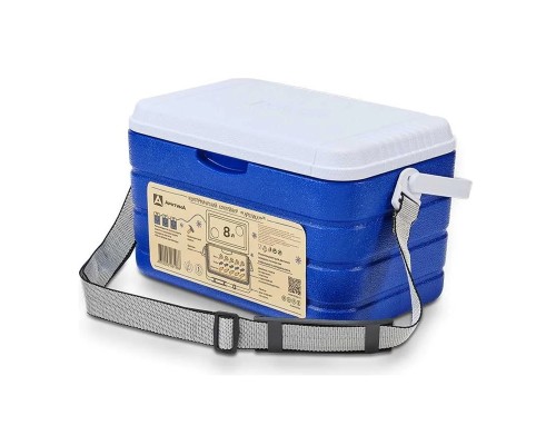 Изотермический контейнер тм "Арктика", 8 л, арт. 2000-10 (синий)