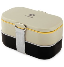 Ланчбокс тм "Арктика", 1350 МЛ, арт. 031-1350, черный/бежевый
