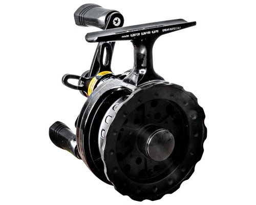 Катушка инерционная (зимняя) Black Side ICE ZEAL BLACK (4+1 подш.)