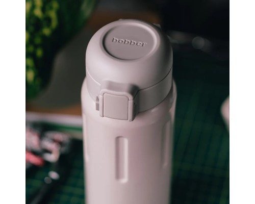 Термос питьевой, вакуумный, бытовой, тм "bobber". Объем 0,5 литра. Артикул Capsule-500 Sand Grey