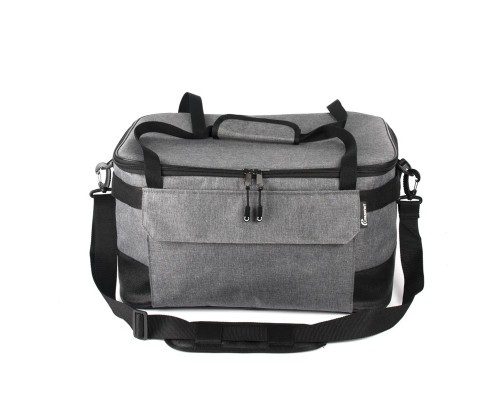 Сумка изотермическая СЛЕДОПЫТ Gray Line Pro, 34 л, цв. серый меланж