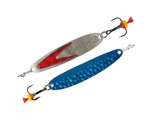 Блесна вертикальная ECOPRO Судачья красн.флекс, 65мм, 12г, BB/SRF