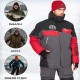 Костюм зимний Alaskan Dakota 2.0 красный/серый/чёрный р.3XL