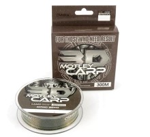 Леска Caiman Motley Carp 300м 3D camo brown 0,3мм