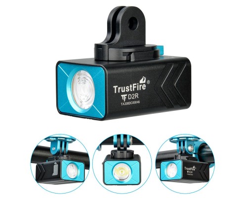 Аккумуляторный велосипедный фонарь TrustFire D2R+HE05 LatticePower HM LED Астана