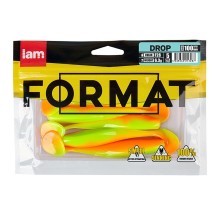 Силиконовая приманка FORMAT DROP 100mm (5шт.) цвет F28