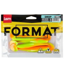 Силиконовая приманка FORMAT DROP 100mm (5шт.) цвет F28