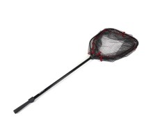 Подсачек складной телескопич. Namazu Pro NoKnot Net PVC, L- 160 см, квадратный складной обод 60 см, PVC