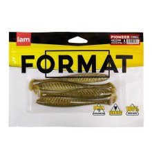 Силиконовая приманка FORMAT PIONEER 125mm (4шт.) цвет F04