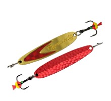 Блесна вертикальная ECOPRO Судачья красн.флекс, 50мм, 6г, RB/GRF