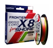 Мононить Radar Frontier X8 100м толщина 0.50мм 48кг