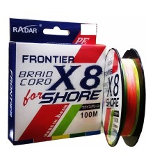 Мононить Radar Frontier X8 100м толщина 0.50мм 48кг