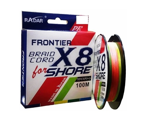 Мононить Radar Frontier X8 100м толщина 0.50мм Астана